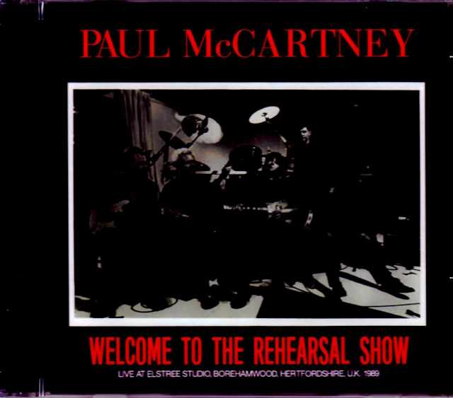 Paul McCartney ポール・マッカートニー/UK 1989 Rehearsal