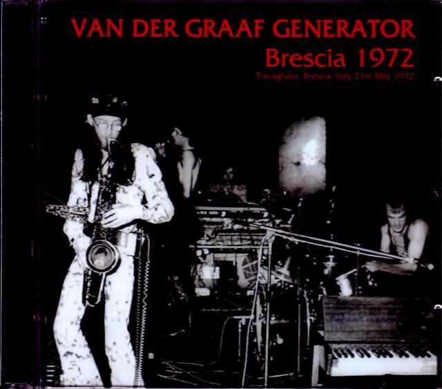 V.D.G.G. Van Der Graaf Generator ヴァン・ダー・グラーフ・ジェネレーター/Italy 1972
