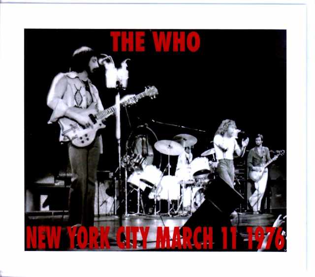 Who,The ザ・フー/NY,USA 1976