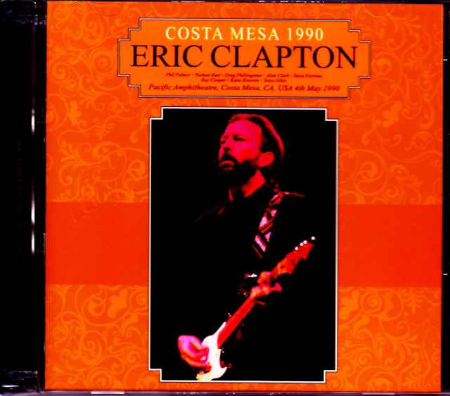 Eric Clapton エリック・クラプトン/CA,USA 1990