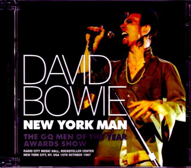 David Bowie デヴィッド・ボウイ/NY,USA 1997 & more Upgrade