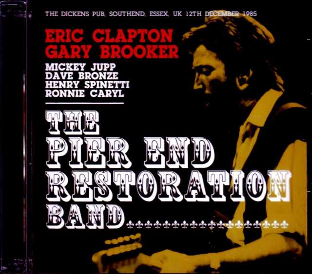 Eric Clapton,Gary Booker エリック・クラプトン/UK 1985