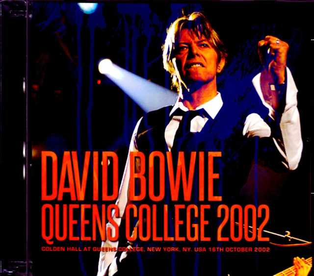 David Bowie デビッド・ボウイ/NY,USA 10.16.2002