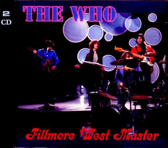 Who,The ザ・フー/CA,USA 1969