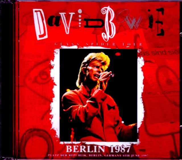 David Bowie デビッド・ボウイ/Germany 6.6.1987