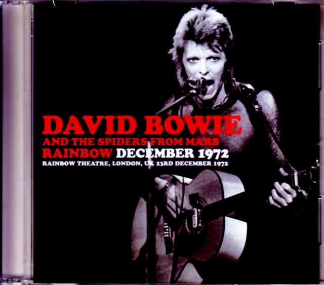David Bowie デビッド・ボウイ/London,UK 12.23.1972 Upgrade
