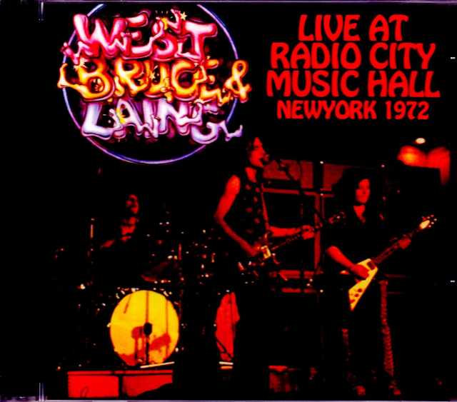West,Bruce & Laing ウエスト・ブルース・アンド・レイング/NY,USA 1972