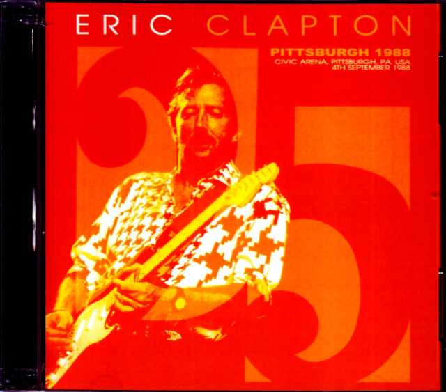 Eric Clapton エリック・クラプトン/PA,USA 9.4.1988