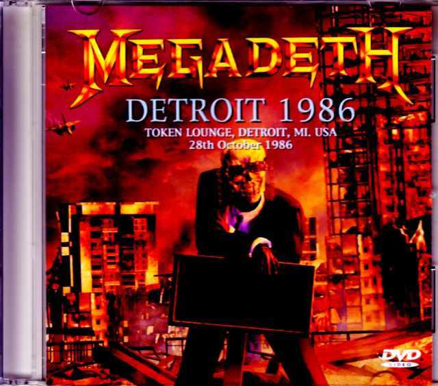 Megadeth メガデス/MI,USA 1986