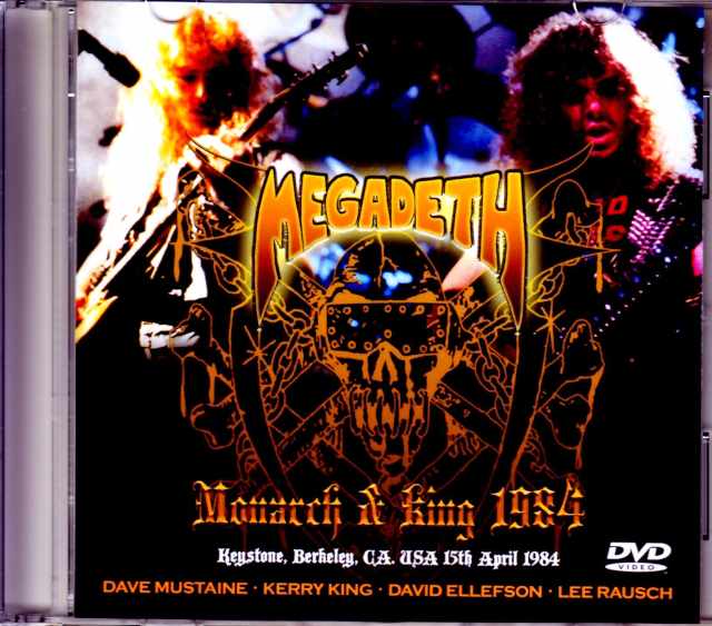 Megadeth メガデス/CA,USA 1984