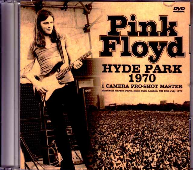 Pink Floyd ピンク・フロイド/London,UK 1970 1Cam Pro-Shot Mastrer