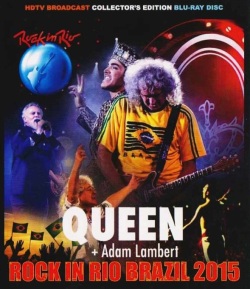 Queen,Adam Lambert クィーン アダム・ランバート/Brazil 2015 Blu-Ray Ver.