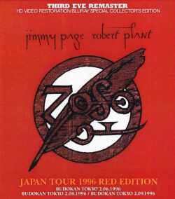 Jimmy Page,Robert Plant/Tokyo,Japan 1996 3Days Complete Blu-Ray