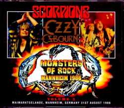 Scorpions,Ozzy Osbourne スコーピオンズ オジー・オズボーン/Germany 1986