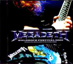 Megadeth メガデス/Holland 2005