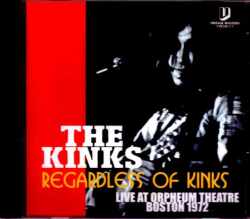 Kinks キンクス/MA,USA 1972