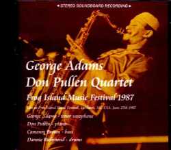 George Adams Don Pullen Quartet ジョージ・アダムス ドン・プーレン/MI,USA 1987