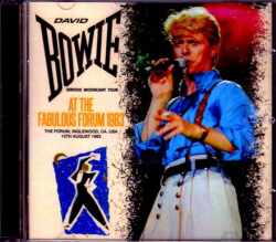 David Bowie デビッド・ボウイ/CA,USA 8.15.1983