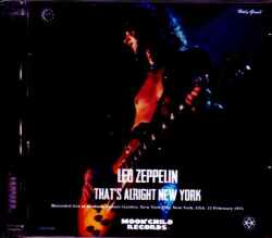 Led Zeppelin レッド・ツェッペリン/NY,USA 2.12.1975