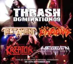 Testament,Exodus,Kreator,Heathen/Kanagawa,Japan 2009