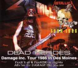 Metallica メタリカ/Des Moines,Iowa,USA 1986