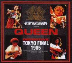 Queen クィーン/Tokyo,Japan 5.11.1985