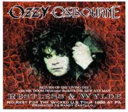 Ozzy Osbourne オジー・オズボーン/Pensylvania,USA 1989