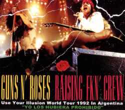 Gun N' Roses ガンズ・アンド・ローゼズ/Argentina 1992