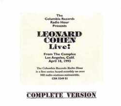 Leonard Cohen レナード・コーエン/California,USA 1993