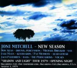 Joni Mitchell Michael Brecker Pat Metheny/Oklahoma,USA 1979
