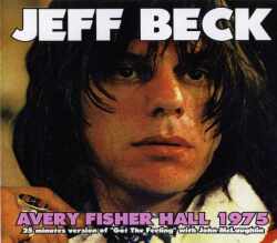 JEFF BECK ジェフ・ベック/AVERY FISHER HALL 1975