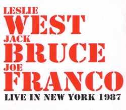 Leslie West,Jack Bruce and Joe Franco/New York,USA 1987