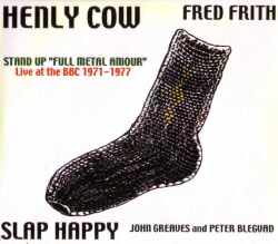 Henly Cow,Fred Frith,Slap Happy ヘンリー・カウ/BBC,London,UK 1971-1977