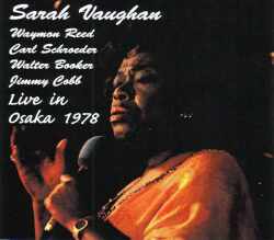 Sarah Vaughan サラ・ヴォーン/Osaka,Japan 1978