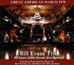 Bill Evans ビル・エヴァンス/California,USA 3.12.1975