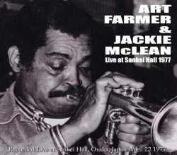 Art Famer,Jackie McLean アート・ファーマー ジャッキー・マクリーン/Osaka 1977