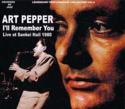 Art Pepper アート・ペッパー/Osaka,Japan 1980