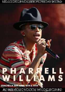 Pharrell Williams ファレル・ウィリアムス/California,USA 2014
