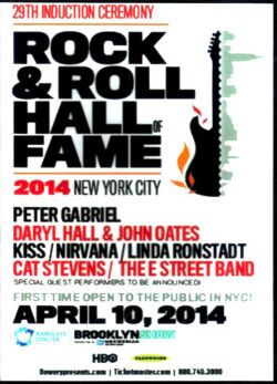 Various Artists Peter Gabriel,Hall & Oates,Kiss,Nirvana キッス ピーター・ガブリエル ホール・アンド・オーツ/NY 2014