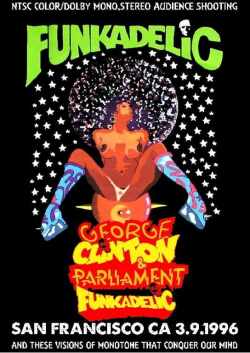 George Clinton,Parllament,Funkadelic ファンカデリック/California,USA '96