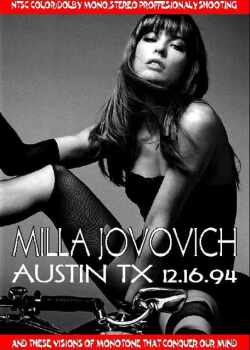 Milla Jovovich ミラ・ジョヴォヴィッチ/Texas,USA 1994