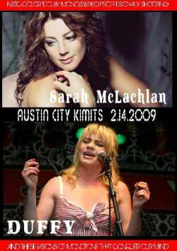 Sarah McLachlan,Duffy サラ・マクラクラン ダフィ/Texas,USA 2009