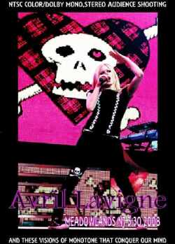 Avril Lavigne アヴリル・ラヴィーン/New Jersey,USA 2008