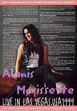 Alanis Morissette アラニス・モリセット/Nebada,USA 1999