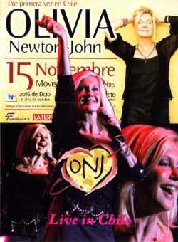 Olivia Newton John オリヴィア・ニュートン・ジョン/Chile 2010