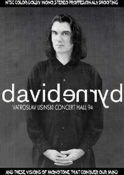 David Byrne デヴィッド・バーン/Croatia 1994