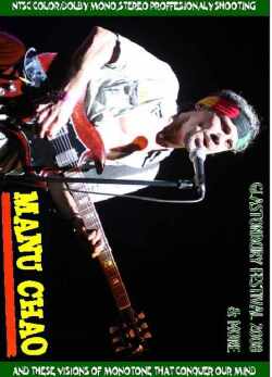Manu Chao マヌ・チャオ/Glastonbury,London,UK 2008 & mor