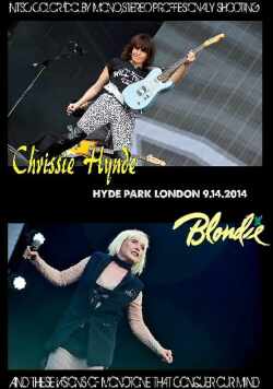 Blondie,Chrissie Hynde ブロンディ クリッシー・ハインド/London,UK 2014