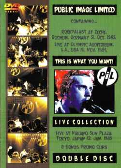Public Image Limited P.I.L. パブリック・イメージ・リミテッド/Live Collection