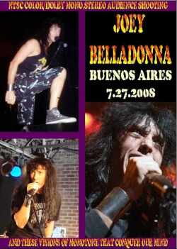 Joey Belladonna ジョーイ・ベラドナ/Argentina 2008